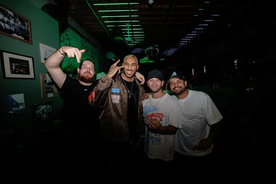 MUTO with the crew after a set
